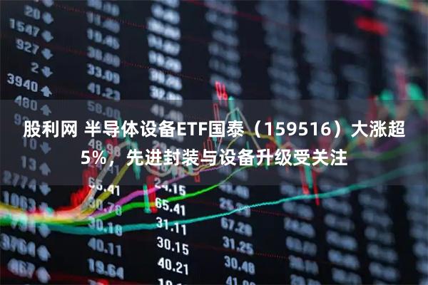 股利网 半导体设备ETF国泰（159516）大涨超5%，先进封装与设备升级受关注
